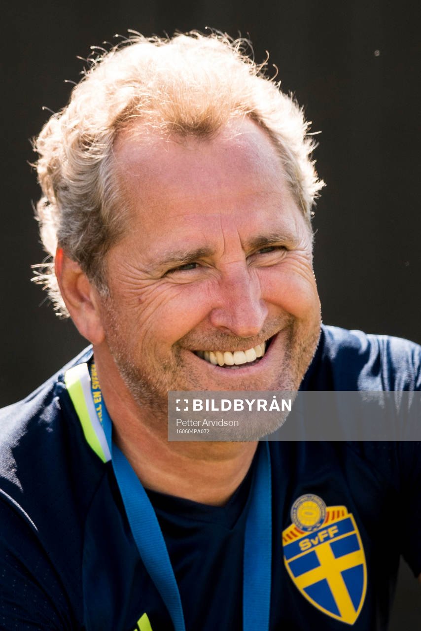 Förbundskapten Erik Hamrén