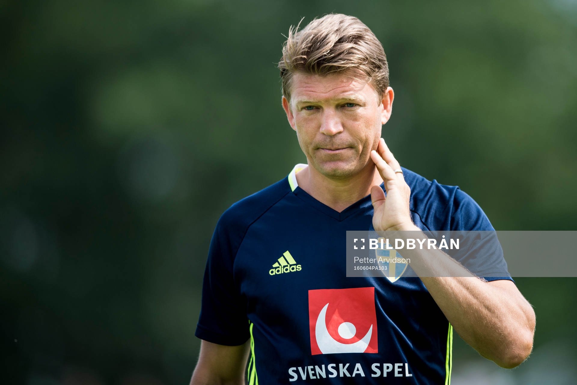 Players manager Marcus Allbäck