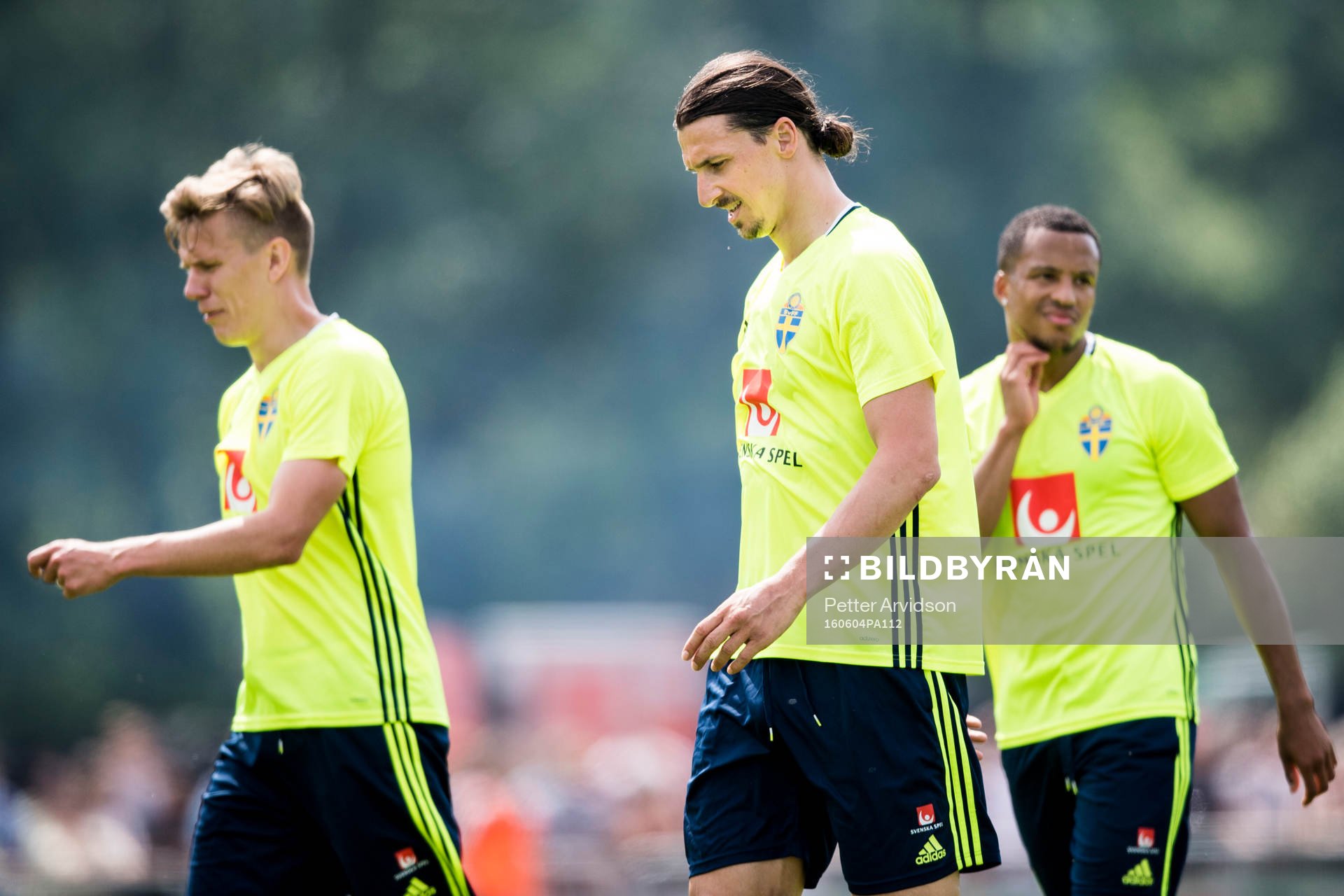 Pontus Wernbloom, Zlatan Ibrahimovic och Martin Olsson