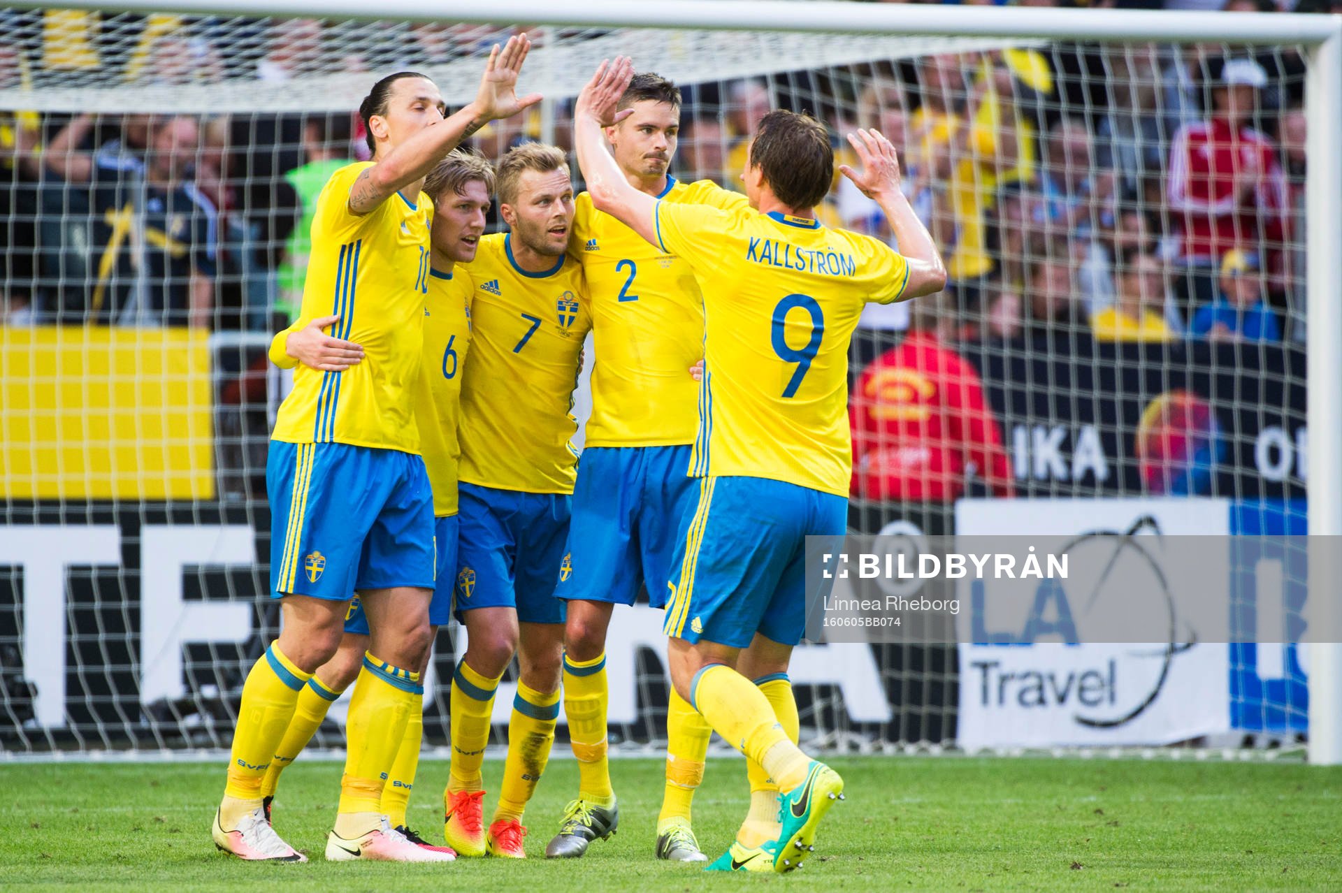 Sveriges Emil Forsberg, Sebastian Larsson, Zlatan