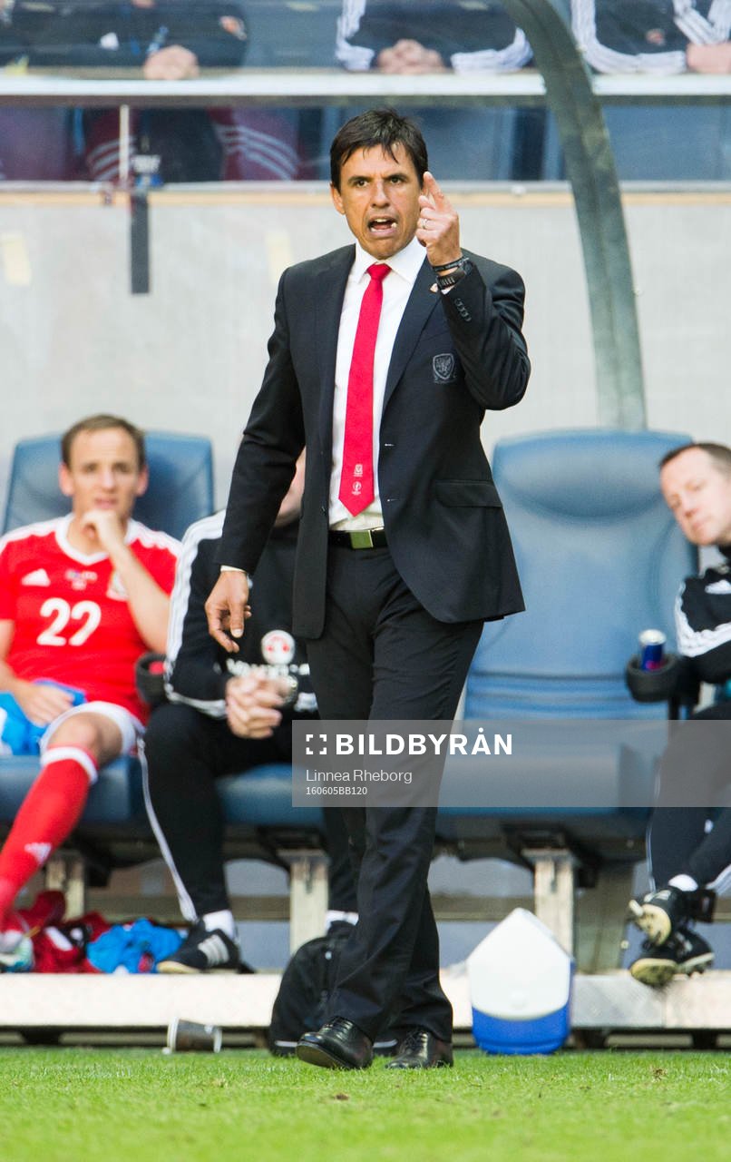 Wales förbundskapten Chris Coleman