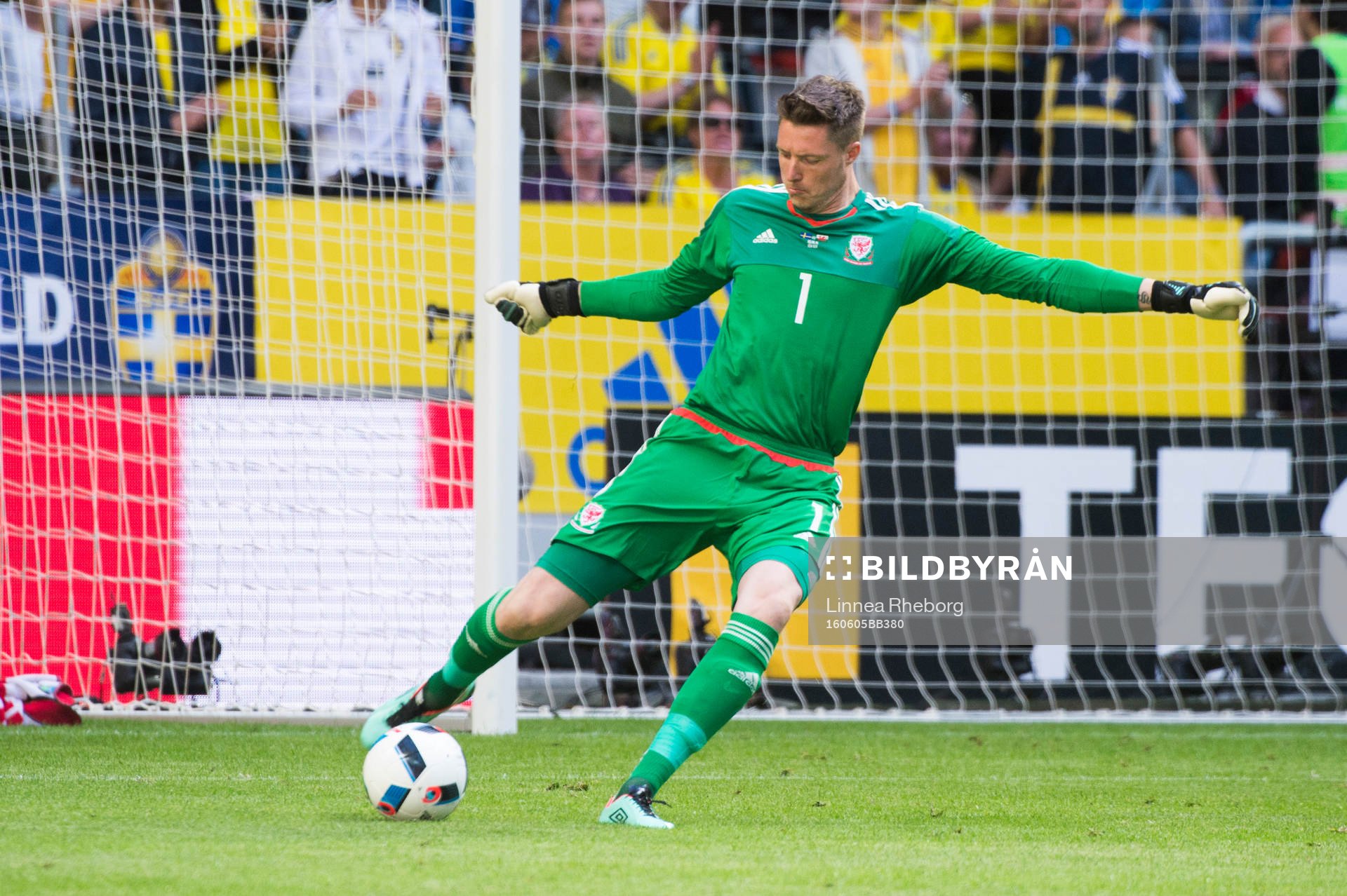 Wales målvakt Wayne Hennesey
