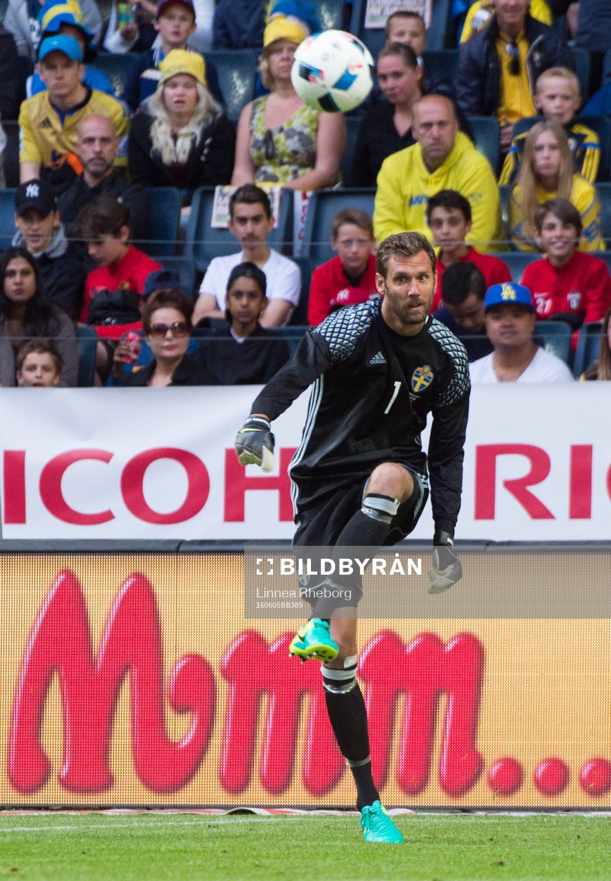 Sveriges målvakt Andreas Isaksson