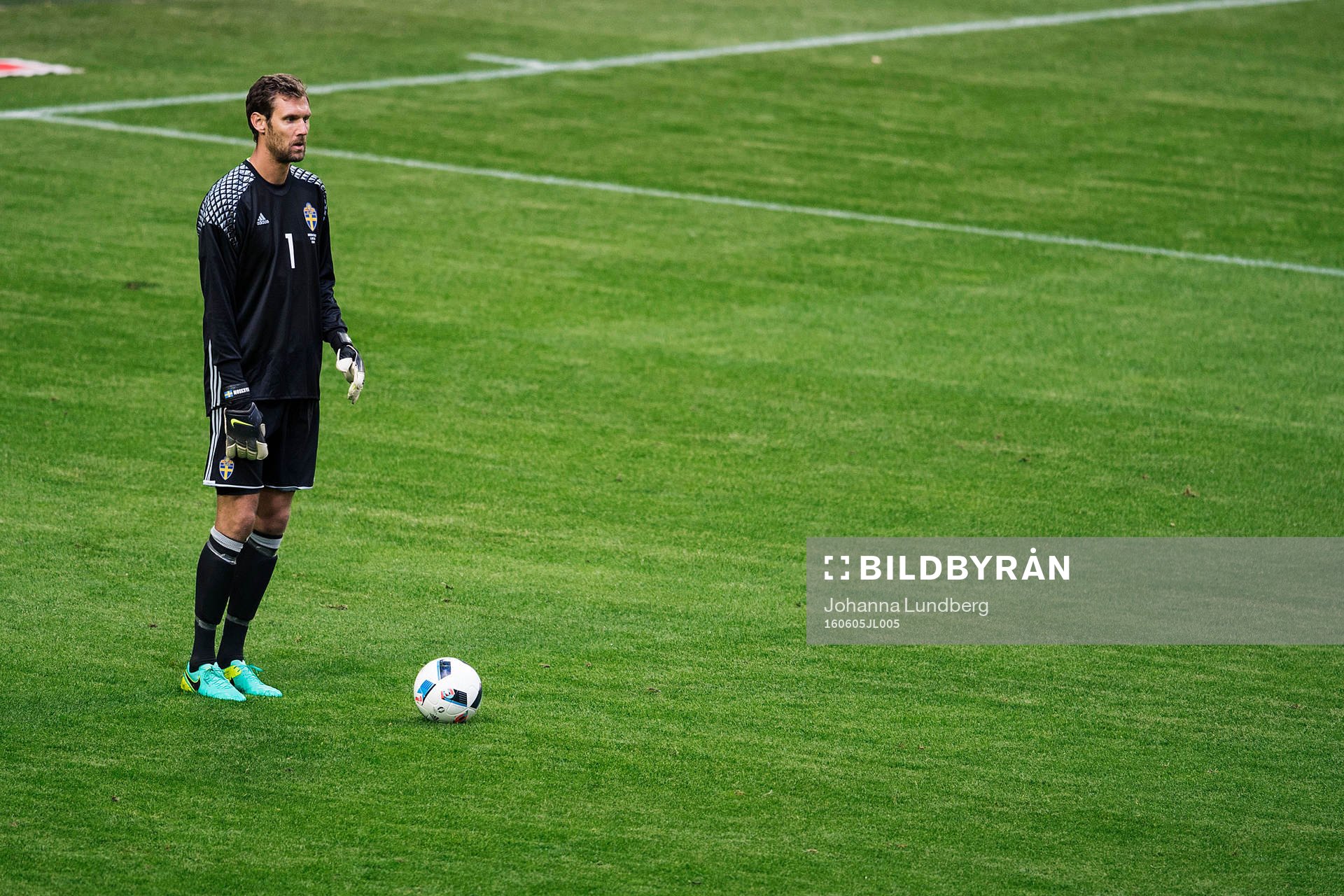 Sveriges målvakt Andreas Isaksson