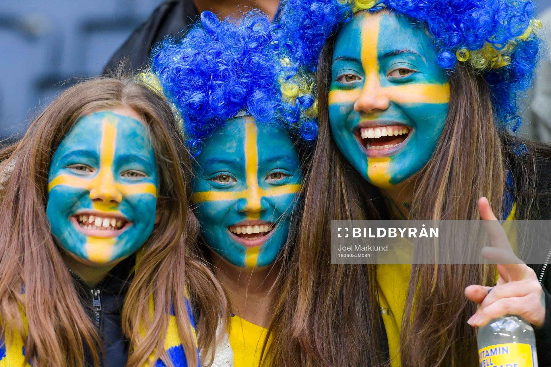 Unga svenska fans
