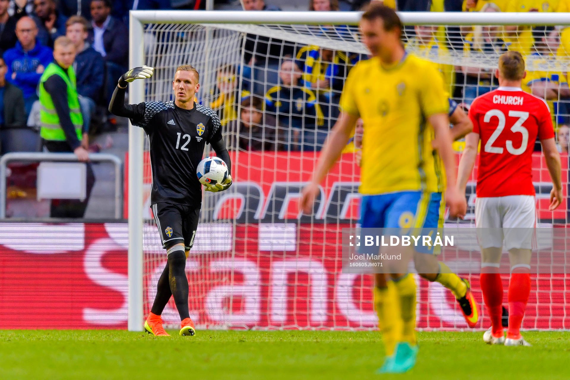 Sveriges målvakt Robin Olsen