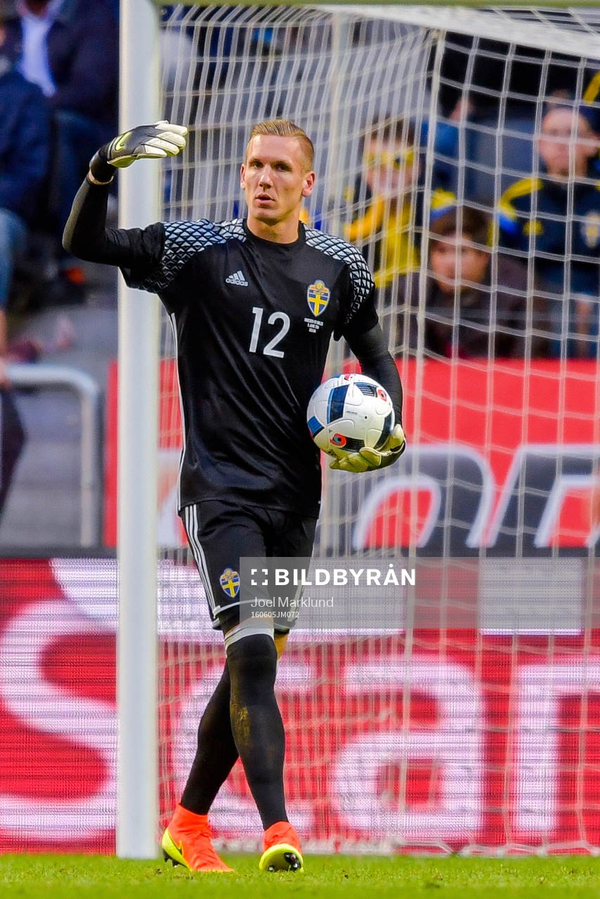 Sveriges målvakt Robin Olsen