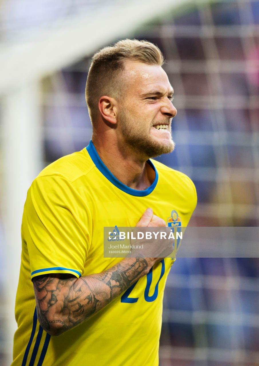 Sveriges John Guidetti jublar