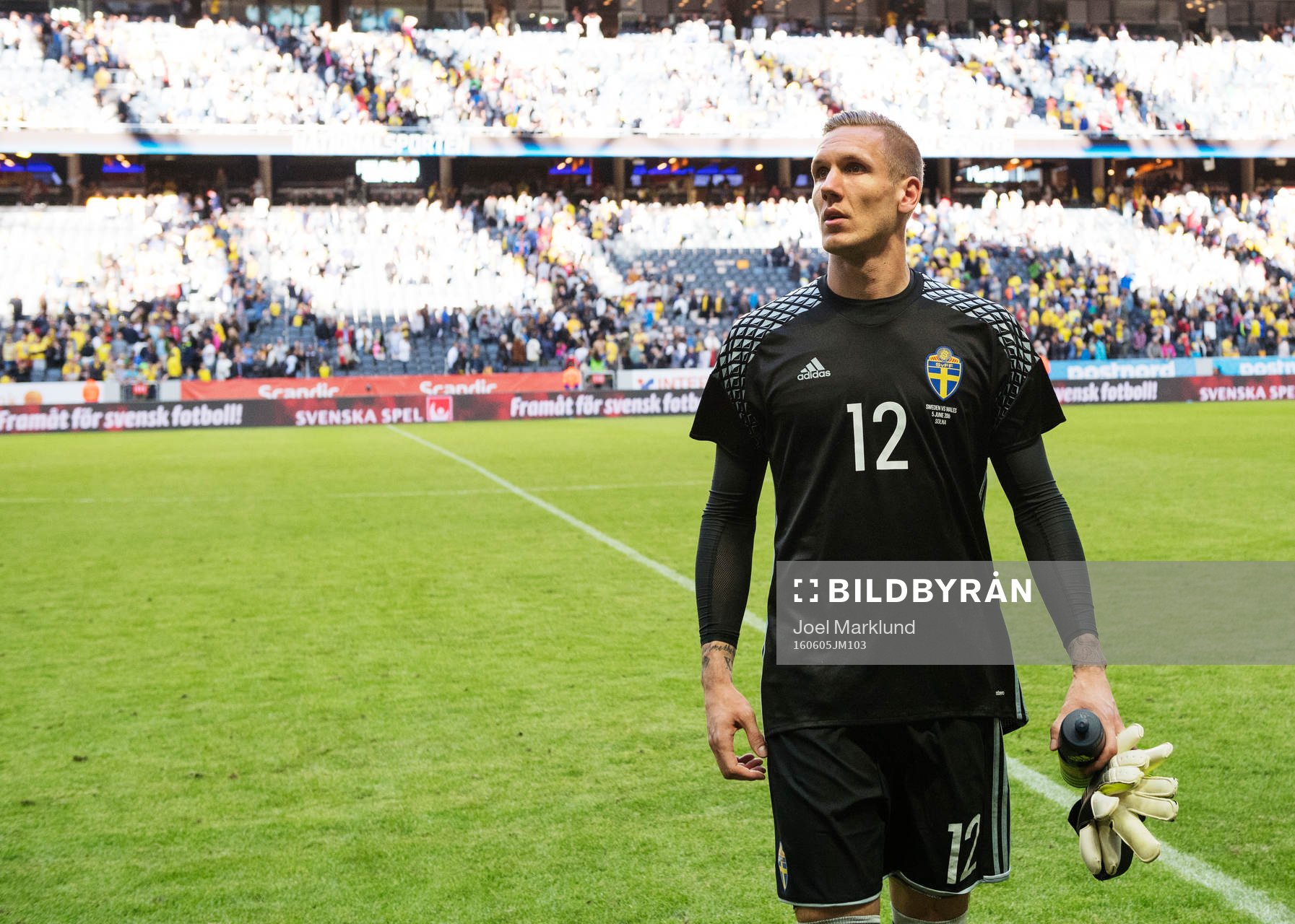 Sveriges målvakt Robin Olsen