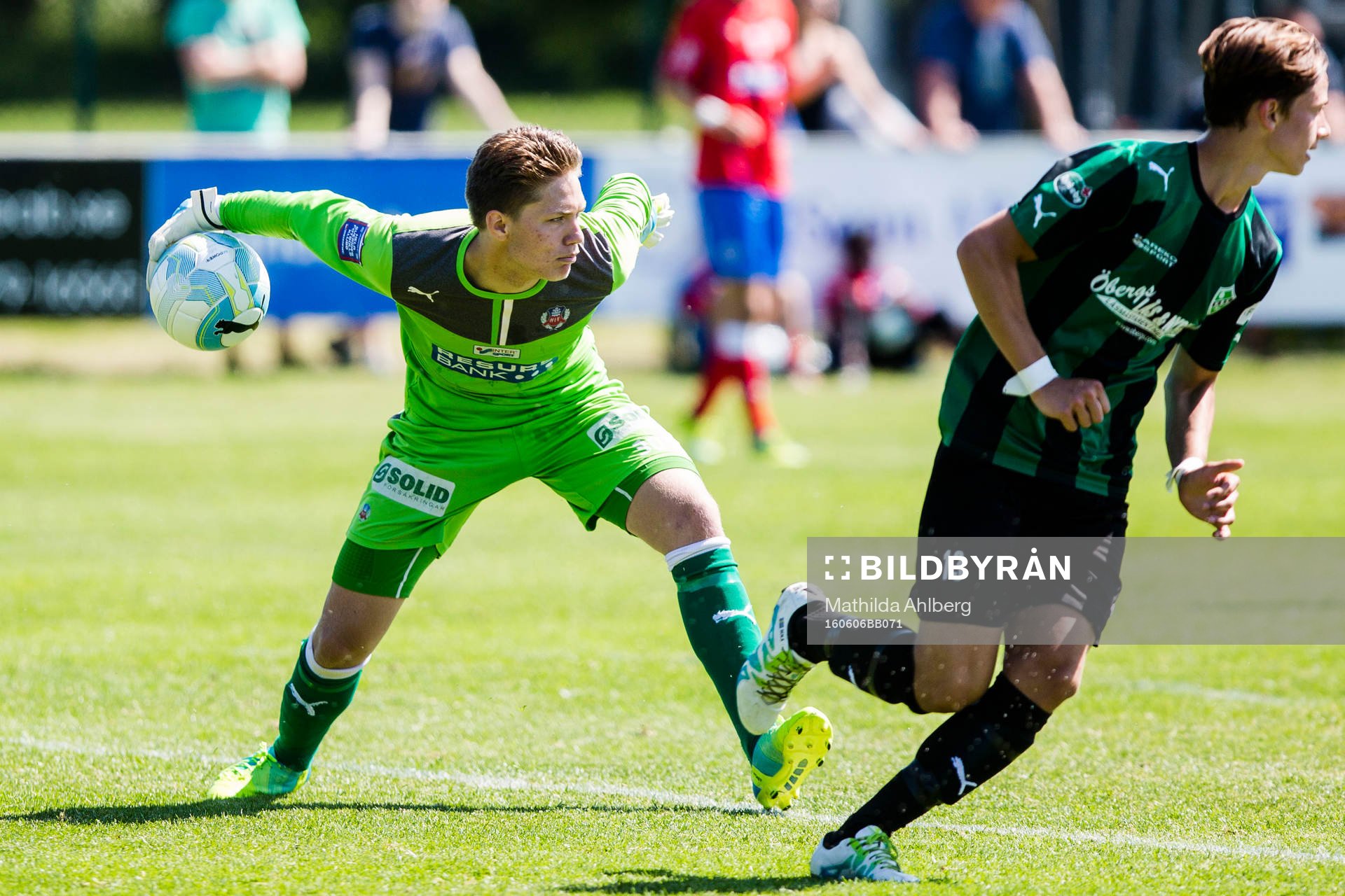 Helsingborgs målvakt Kalle Joelsson