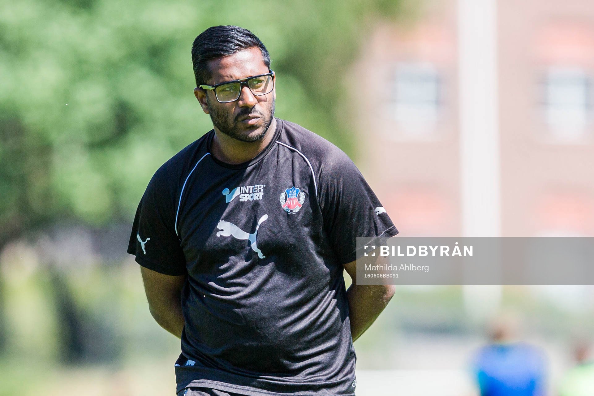 Helsingborgs tränare Alexander Tengryd