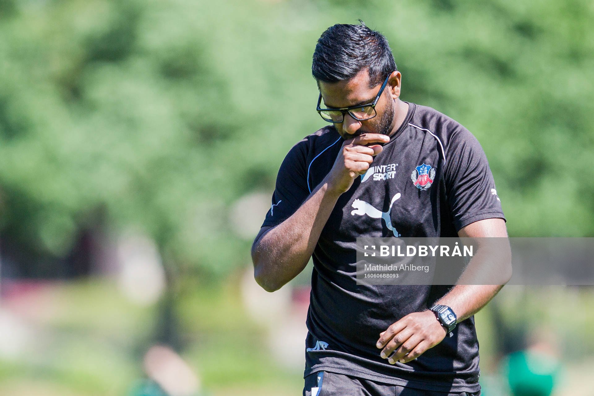 Helsingborgs tränare Alexander Tengryd