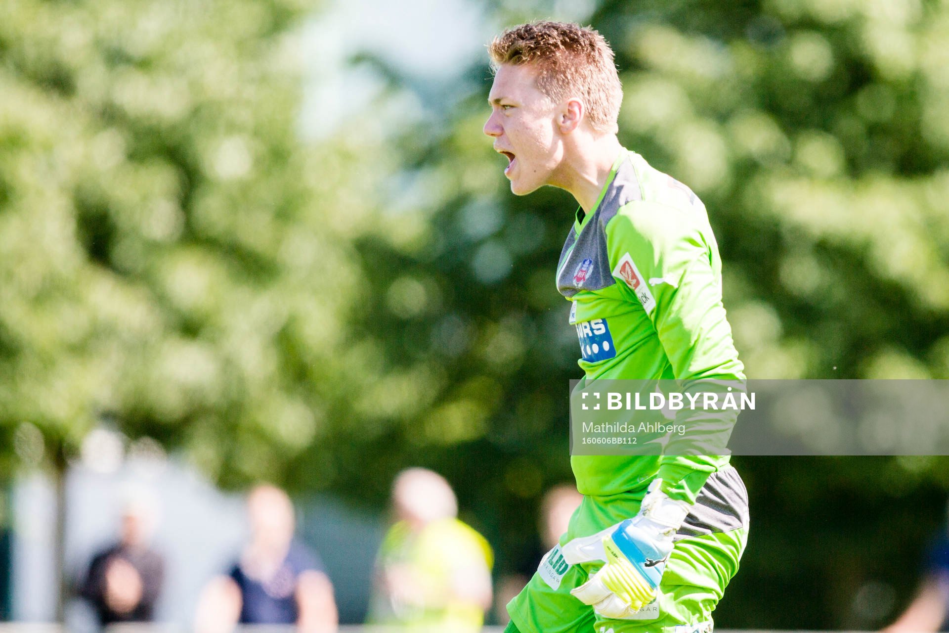 Helsingborgs målvakt Kalle Joelsson