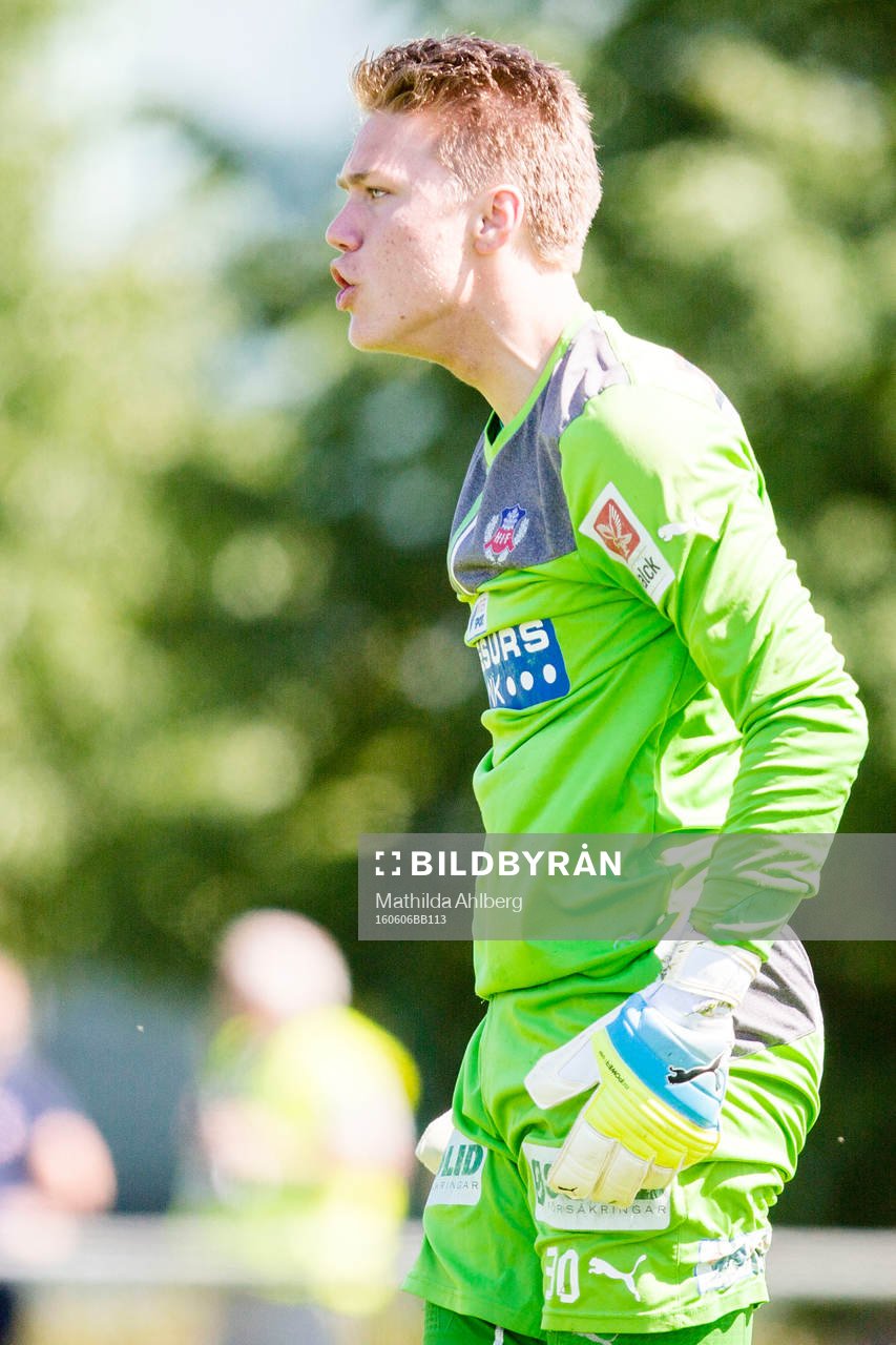 Helsingborgs målvakt Kalle Joelsson