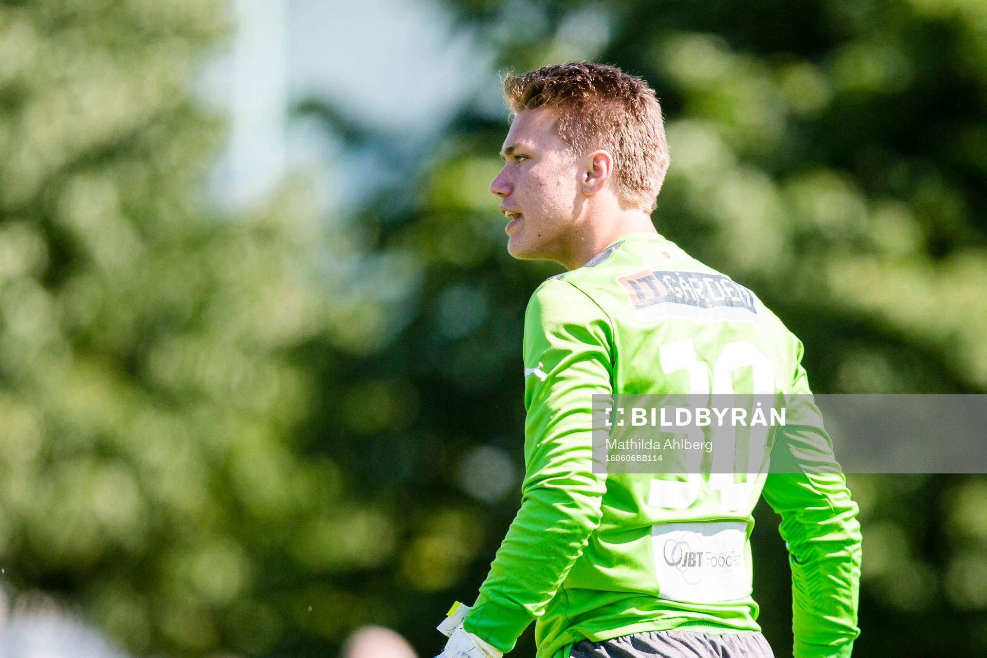 Helsingborgs målvakt Kalle Joelsson