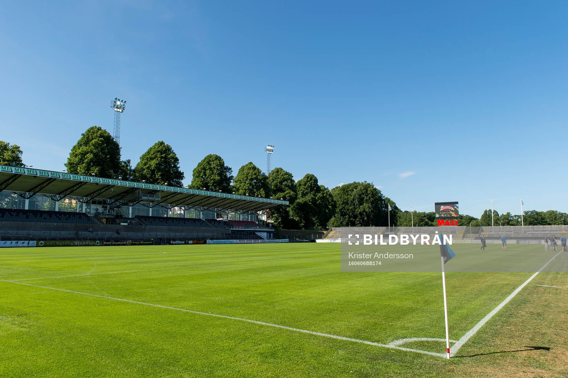 Örjans Vall före fotbollsmatchen i Superettan mellan
