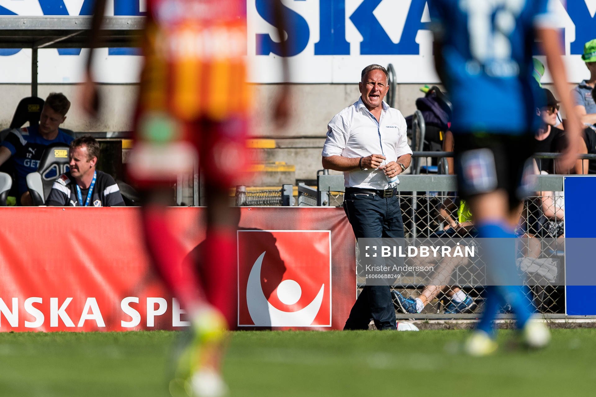 Halmstads tränare Jan Jönsson