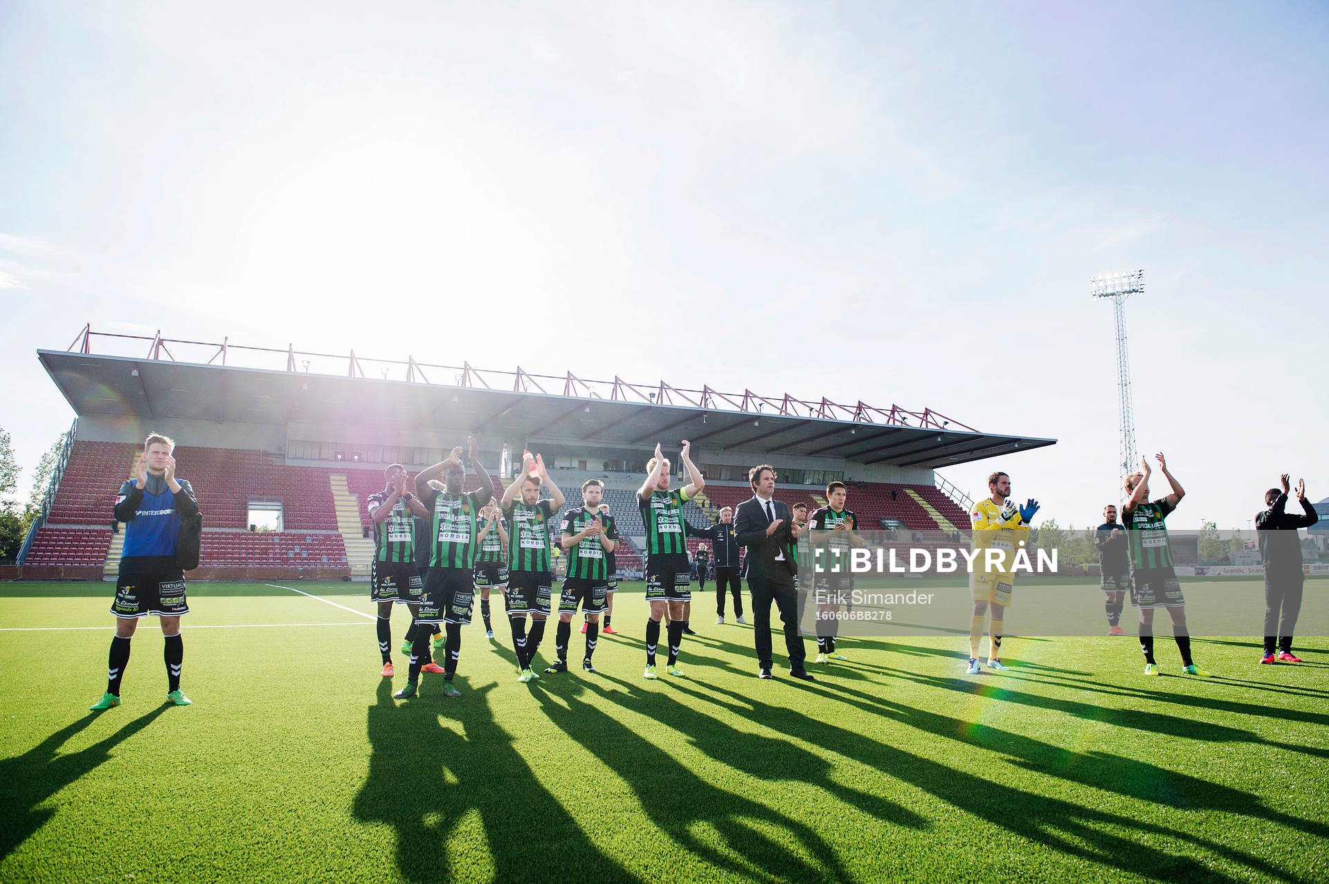 GAIS spelare tackar klacken