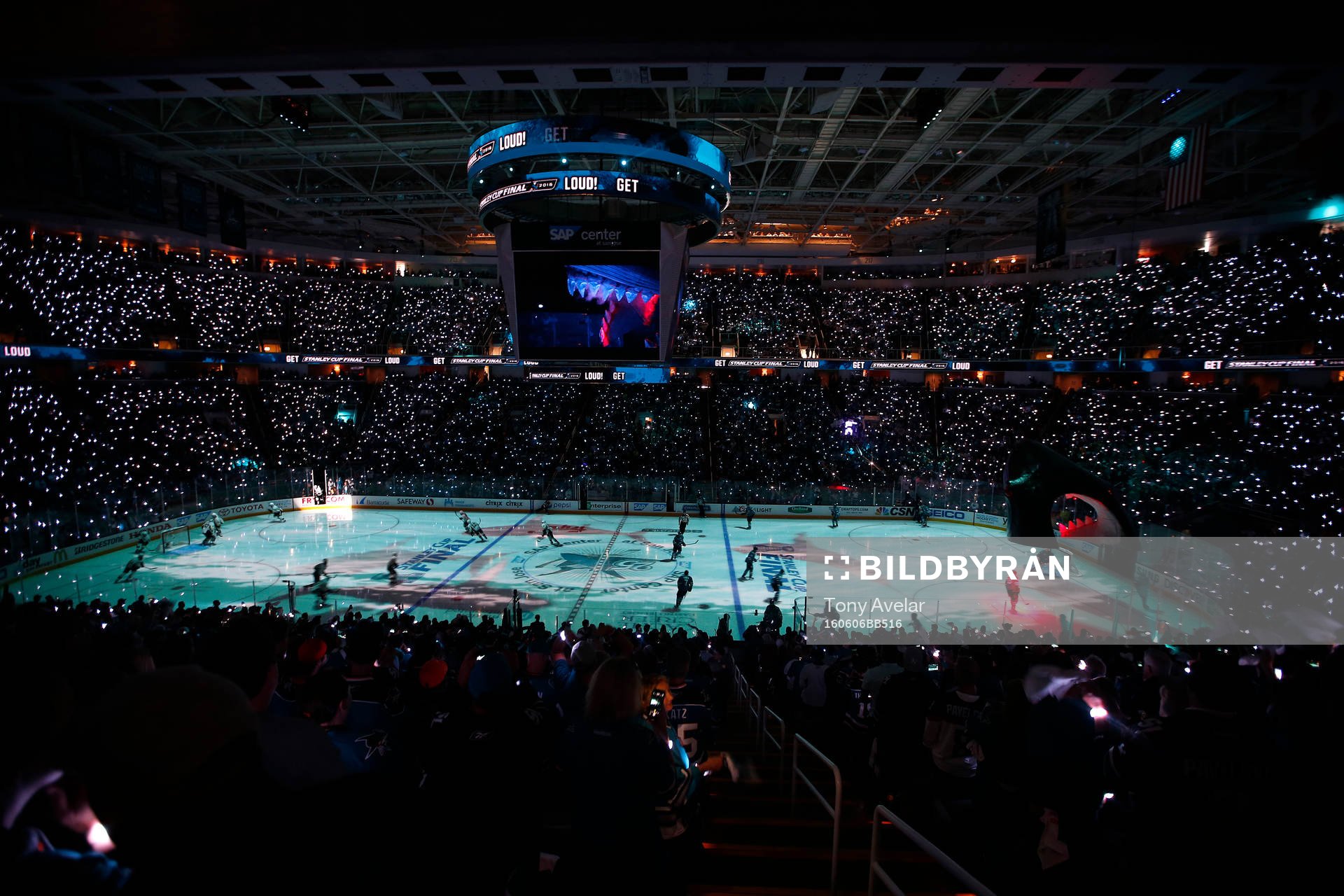 NHL Stanley Cup playoffs final 4 between the San Jose