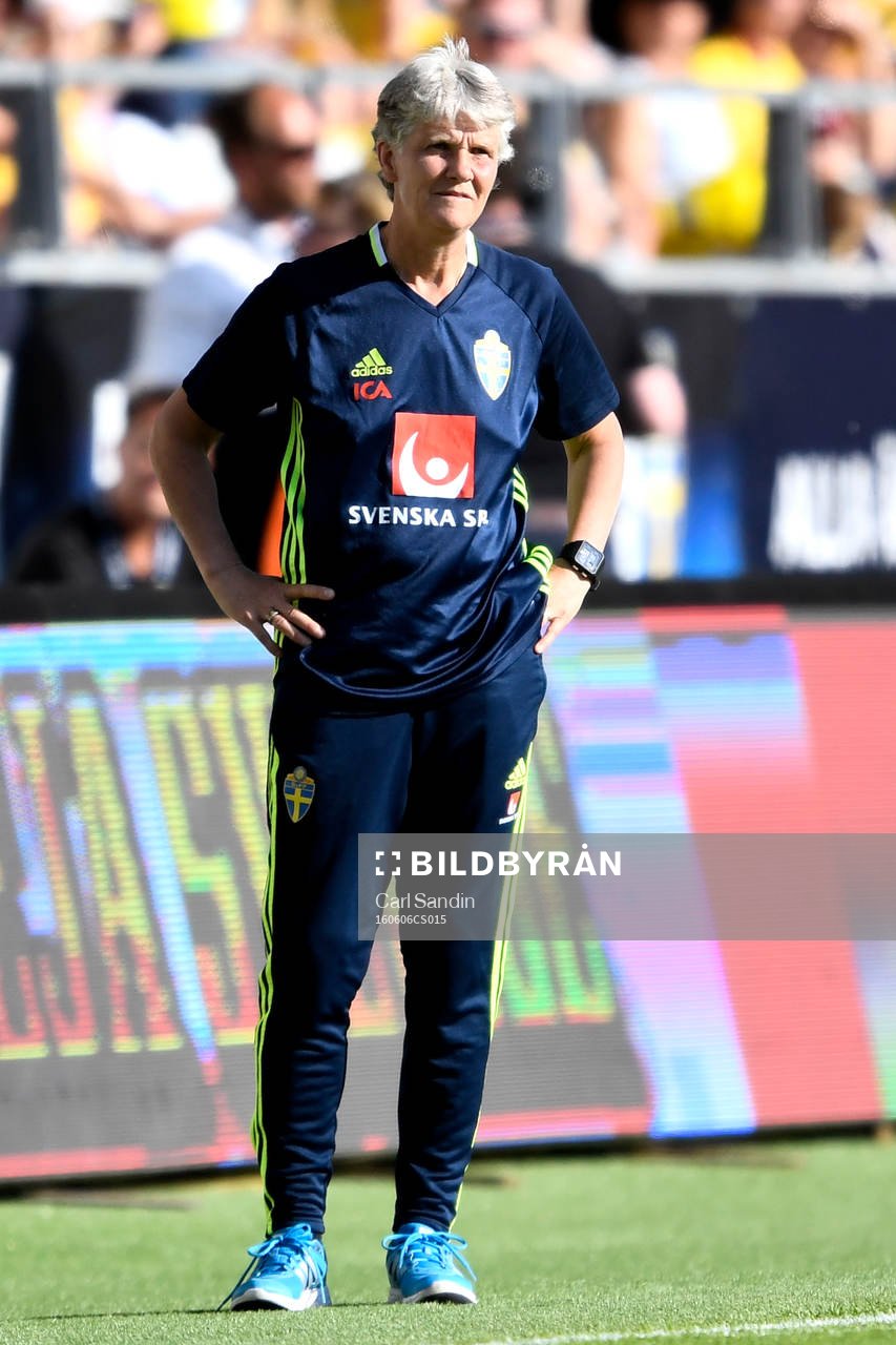 Sveriges förbundskapten Pia Sundhage