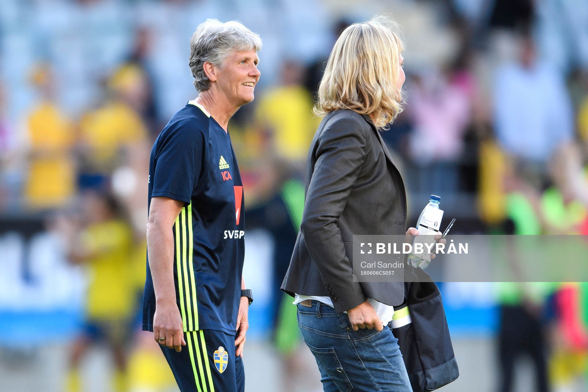 Sveriges förbundskapten Pia Sundhage
