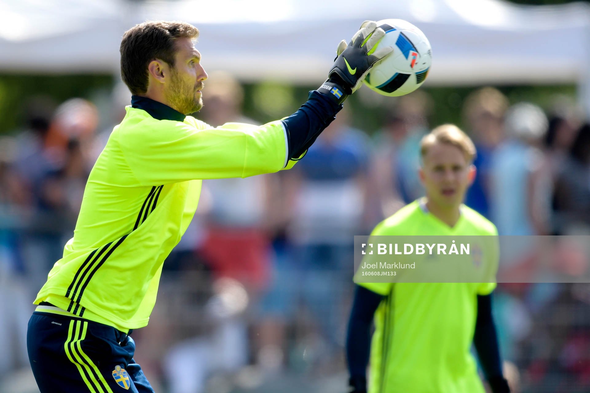 Sveriges målvakt Andreas Isaksson