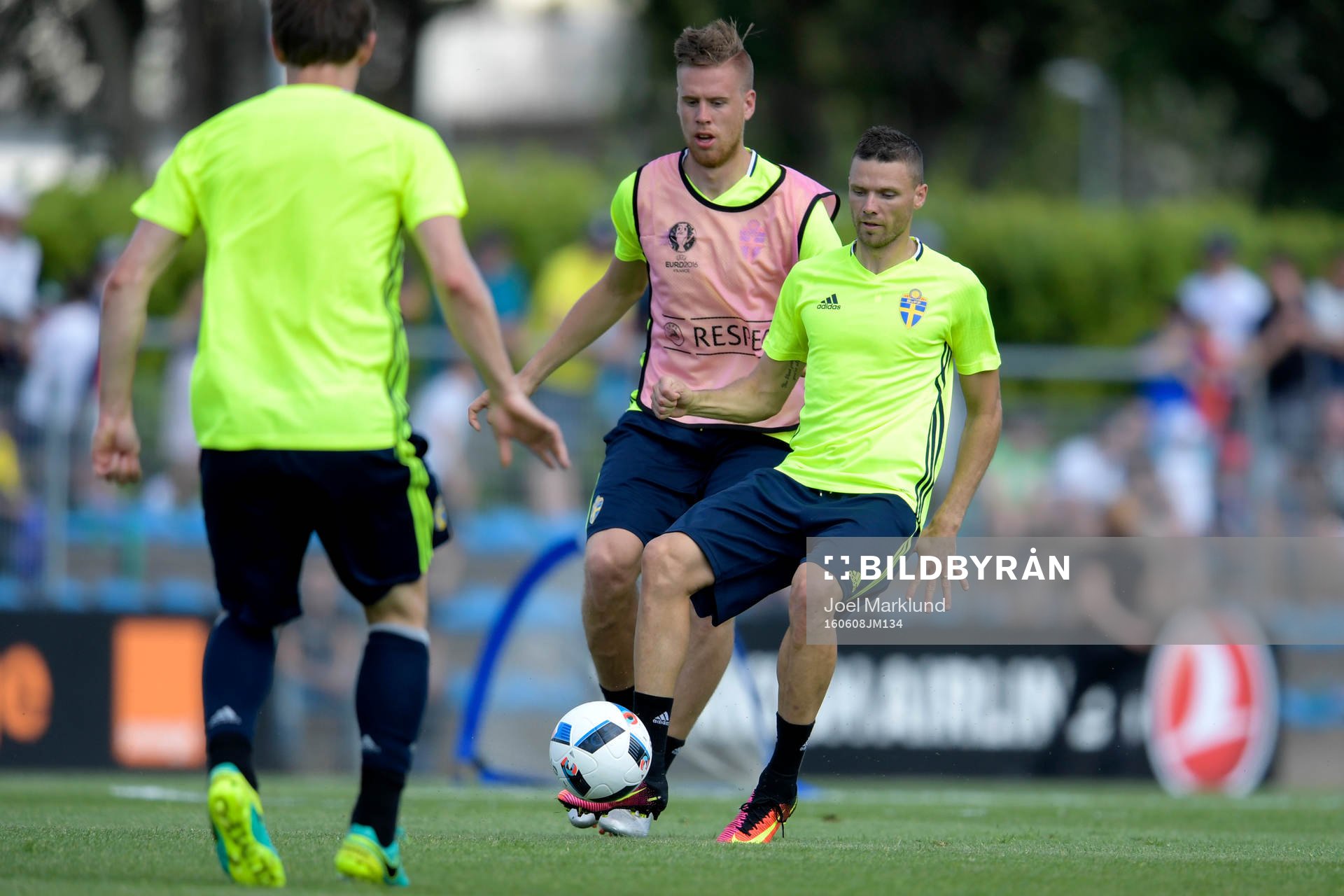 Sveriges Pontus Jansson och Marcus Berg