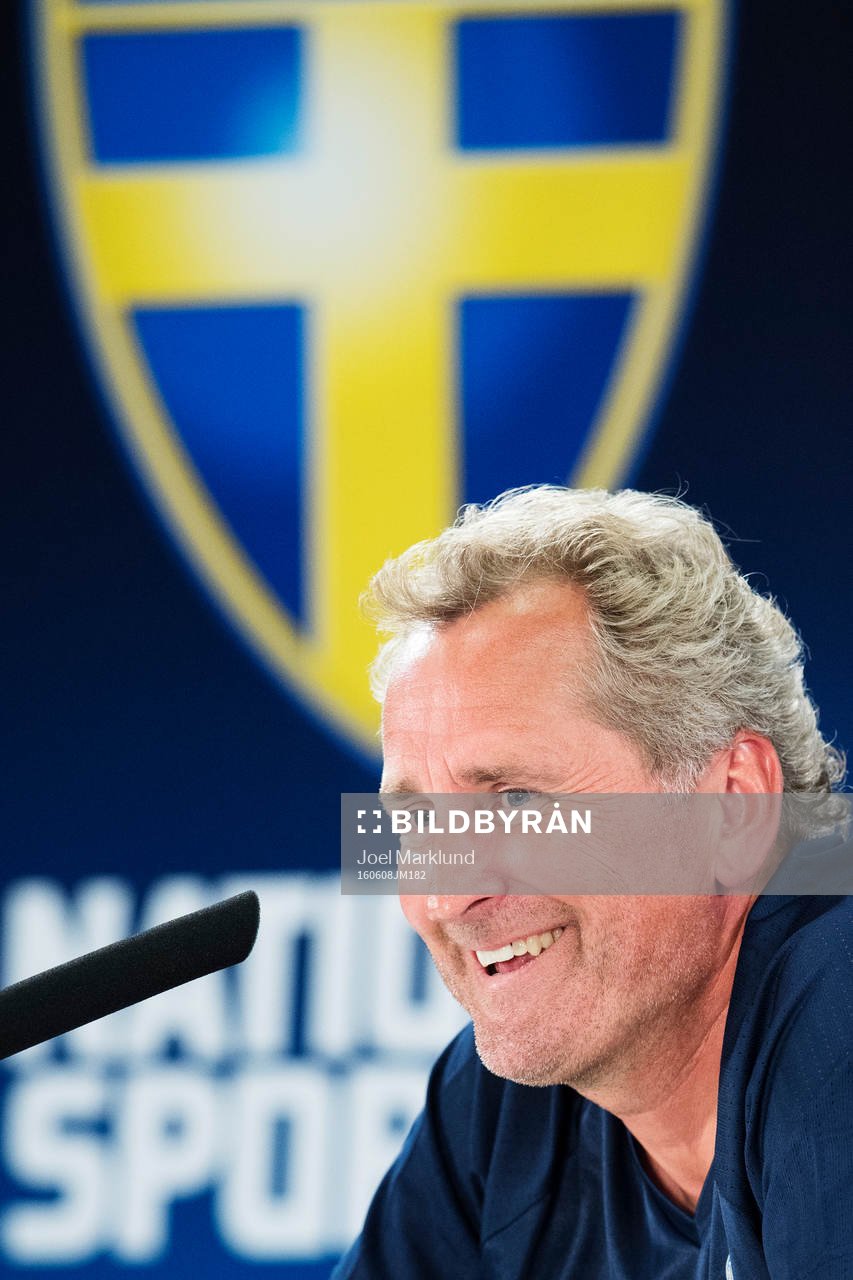 Förbundskapten Erik Hamrén