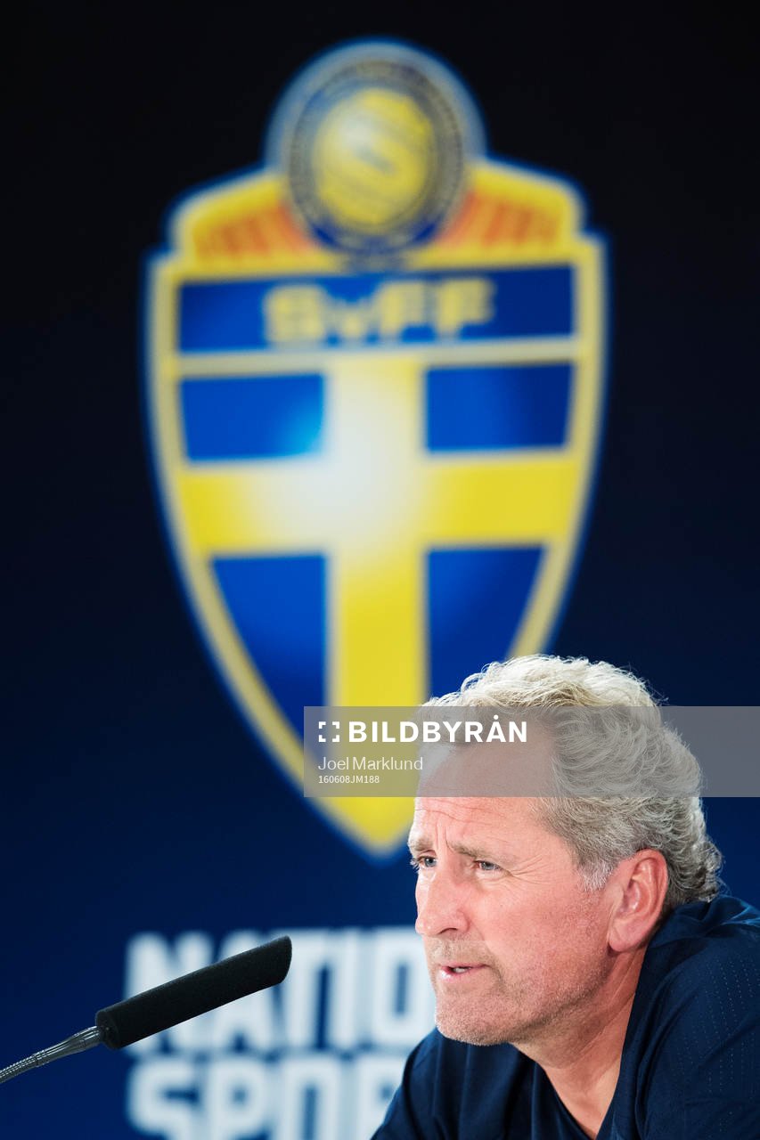 Förbundskapten Erik Hamrén
