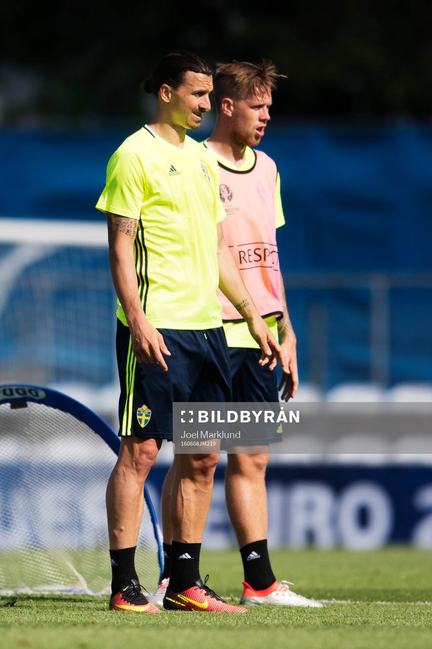 Zlatan Ibrahimovic och Pontus Jansson