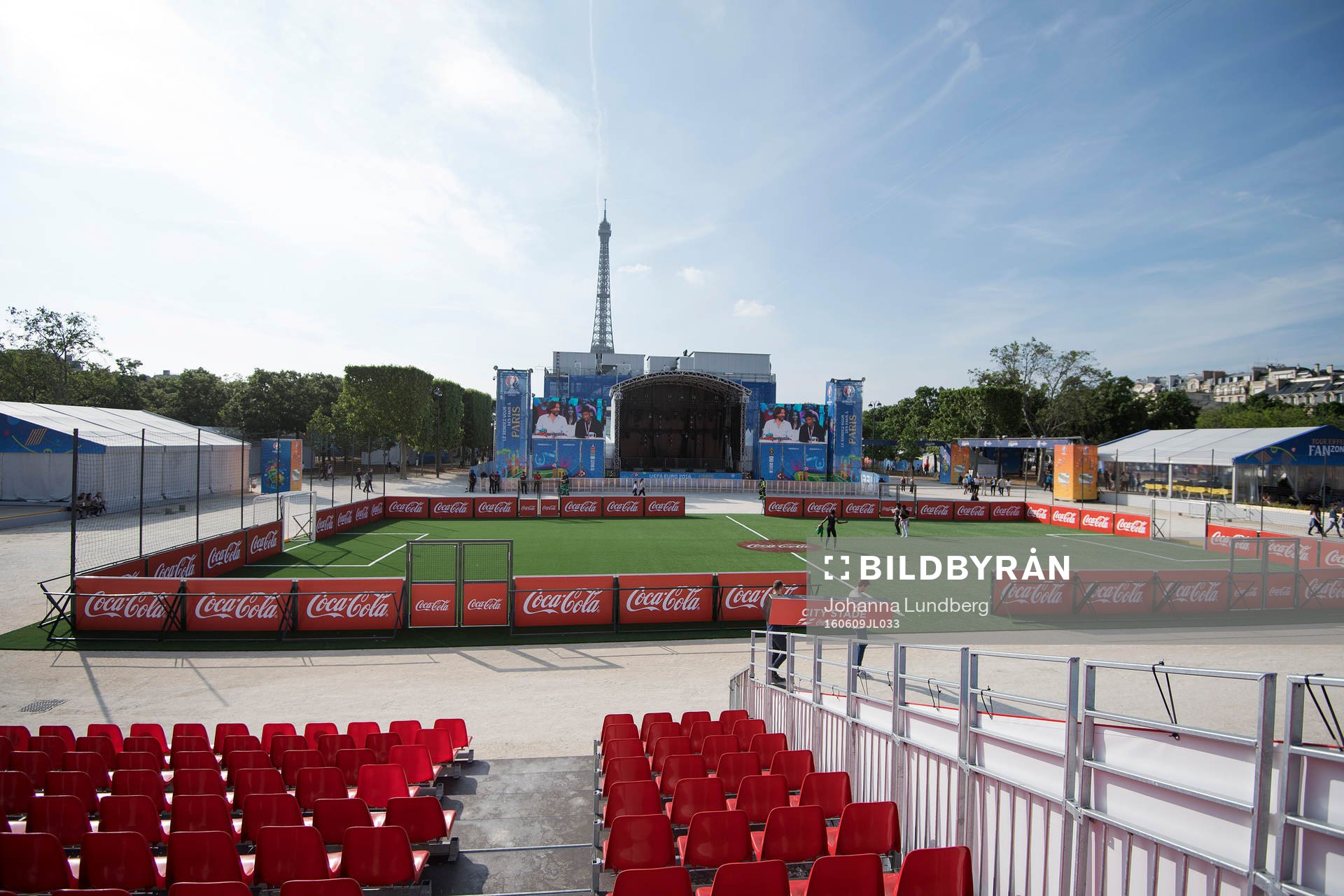 Översikt fan zone