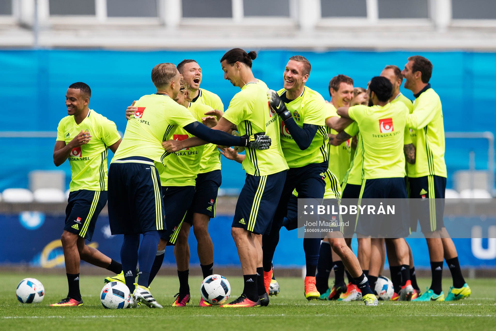 Martin Olsson, Patrik Carlgren, Marcus Berg, Zlatan