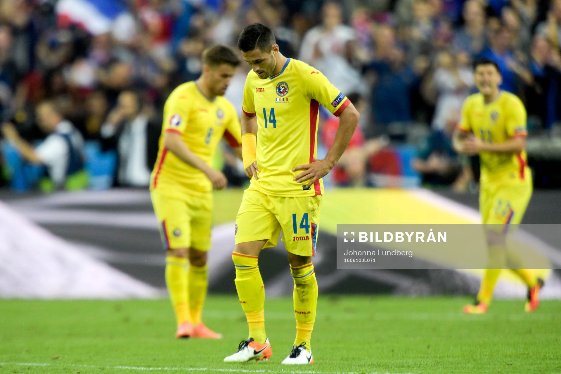 Rumäniens Florin Andone deppar