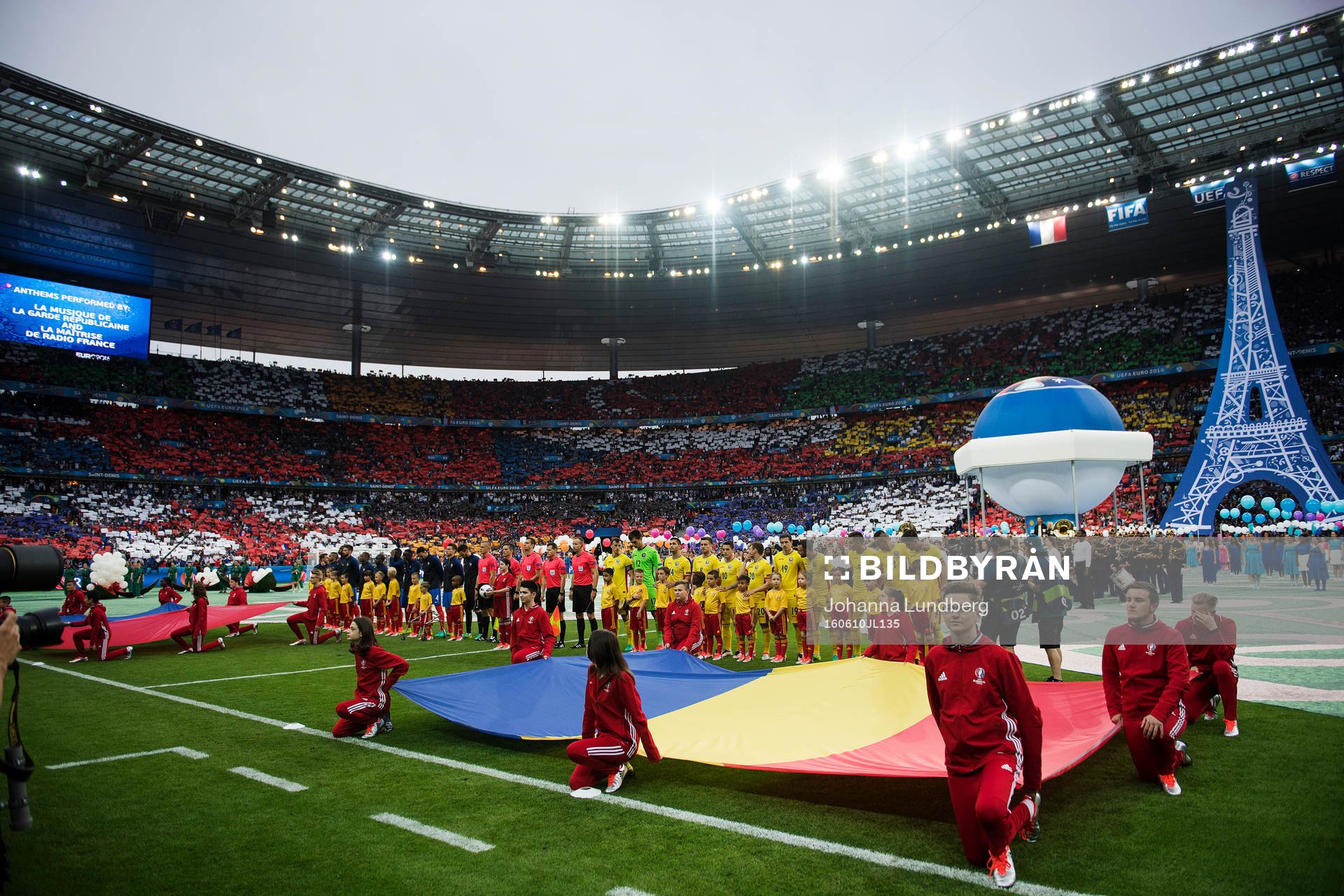 Tifo på stade de france