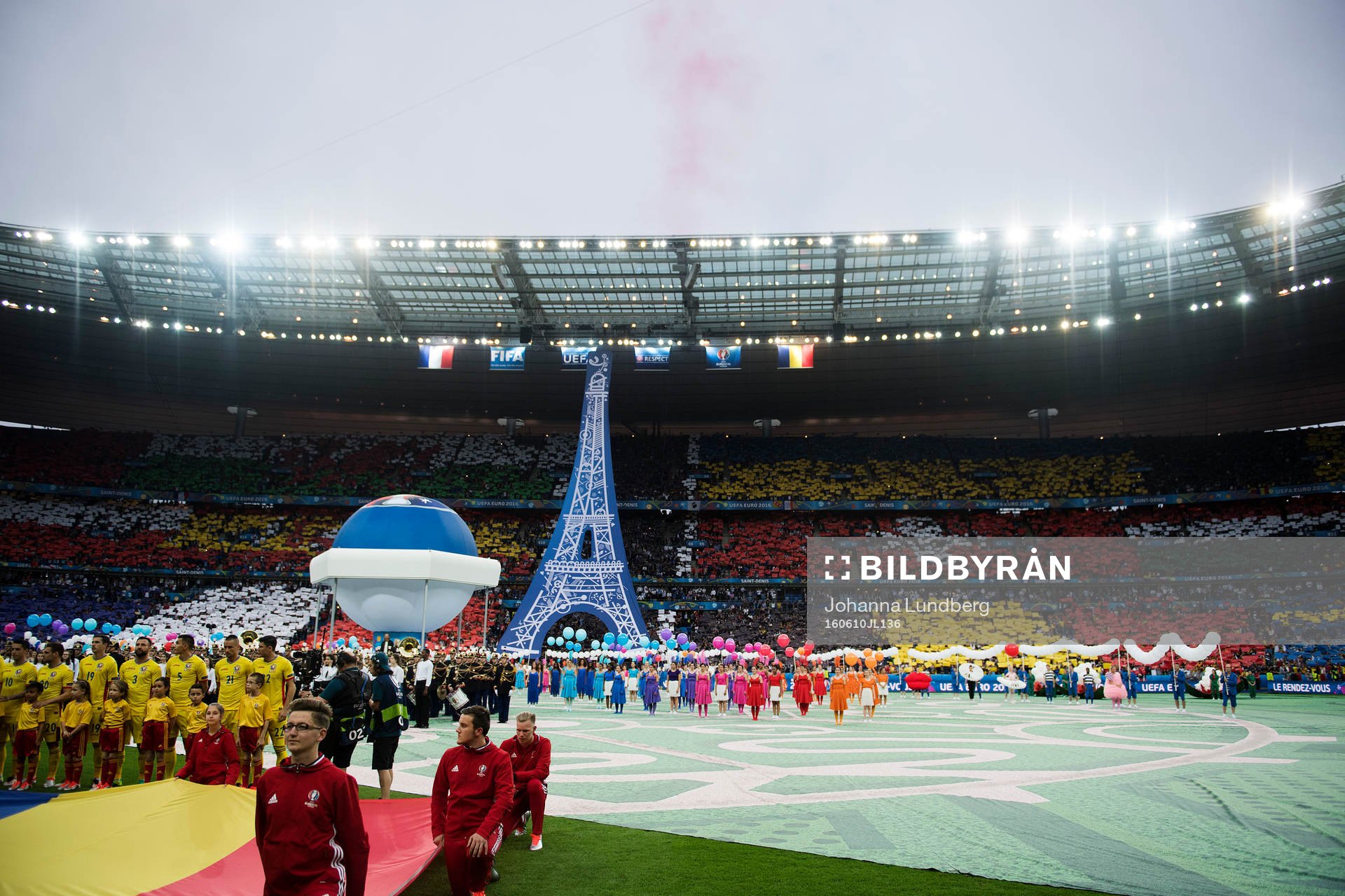 Tifo på stade de france
