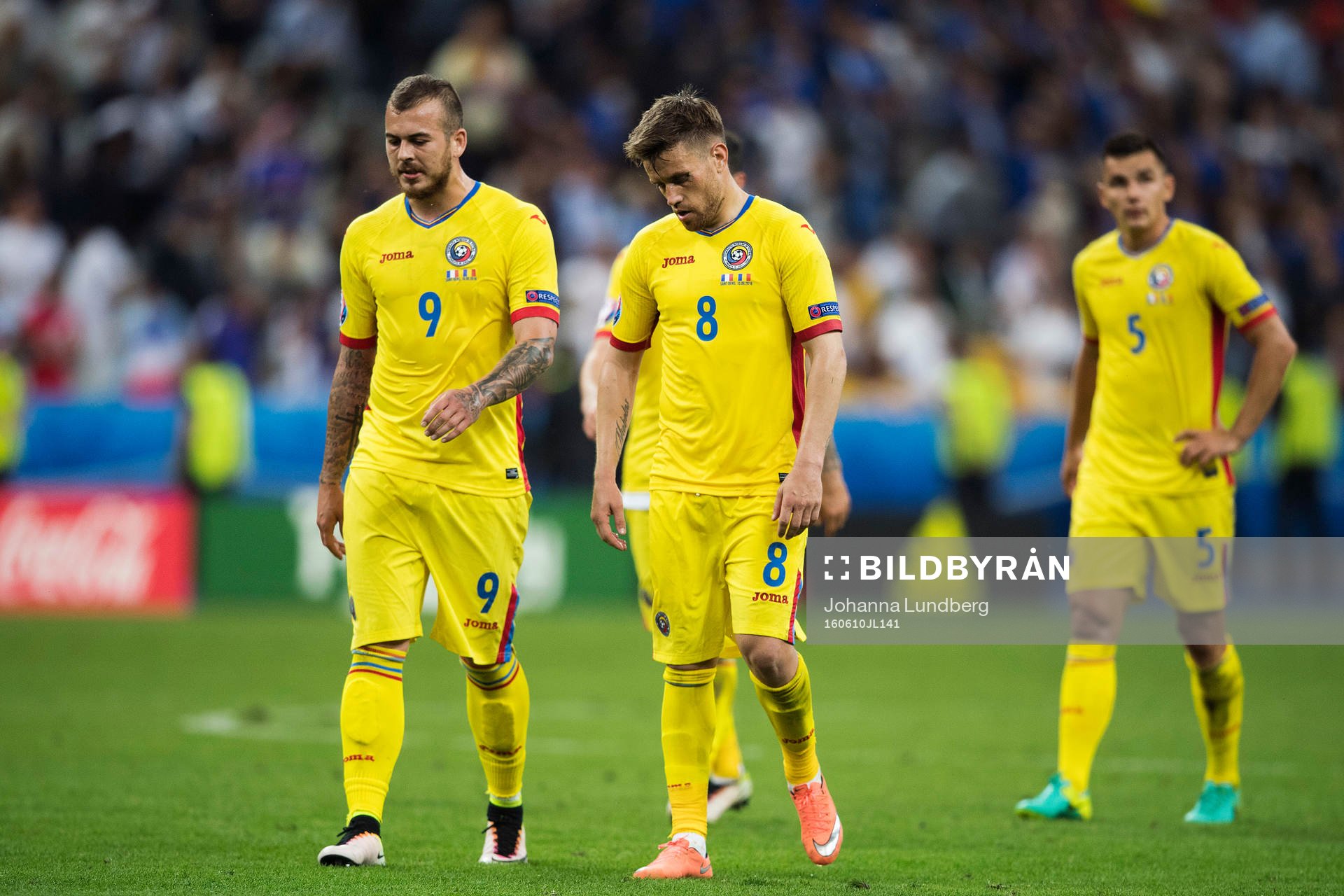 Rumäniens Denis Alibec, Mihai Pintilii och Ovidiu Hoban