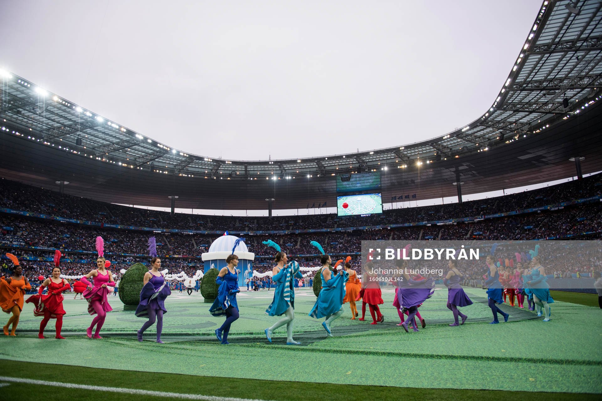 Invigningsceremoni på Stade de France