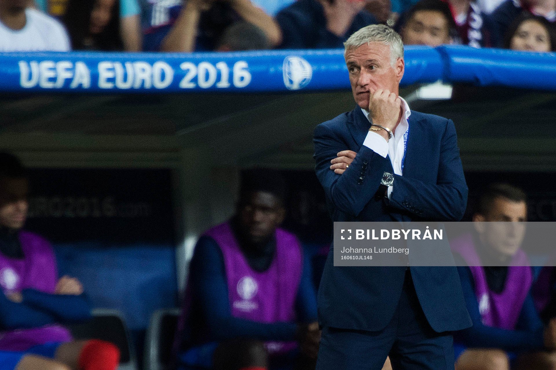 Frankrikes förbundskapten Didier Deschamps
