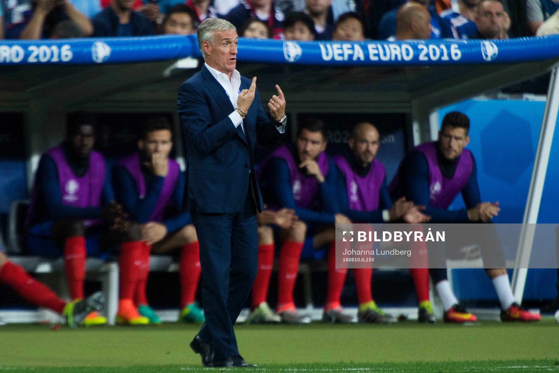 Frankrikes förbundskapten Didier Deschamps