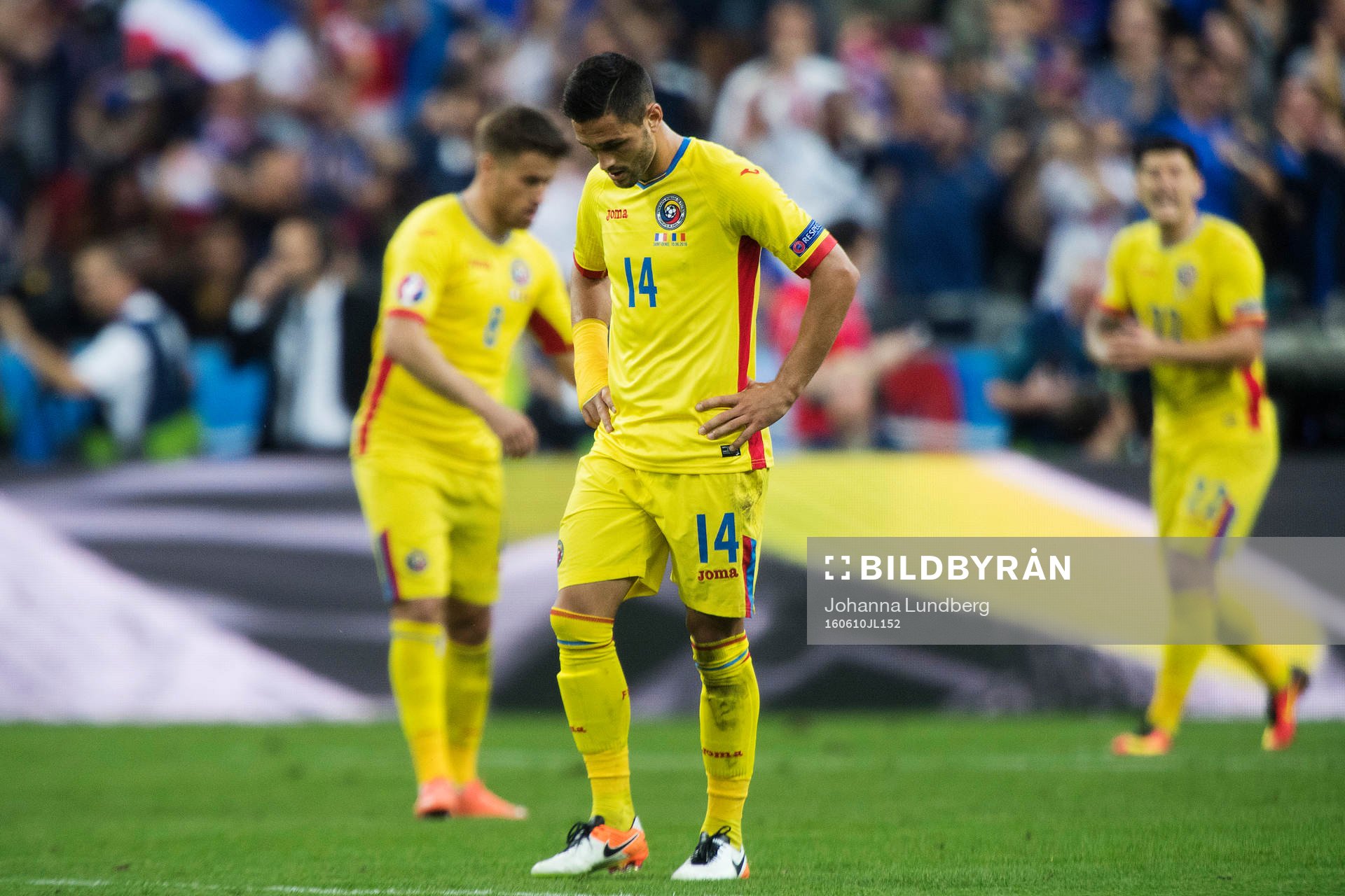 Rumäniens Florin Andone deppar