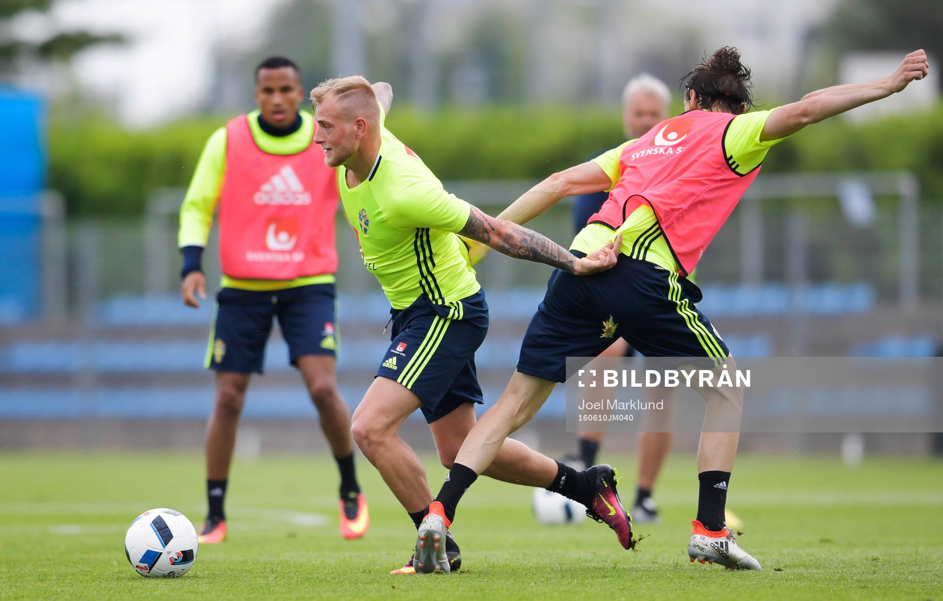 Sveriges John Guidetti och Albin Ekdal