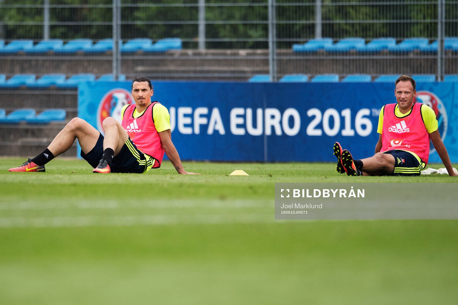 Zlatan Ibrahimovic och Andreas Granqvist