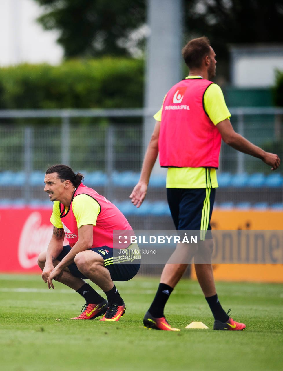 Zlatan Ibrahimovic och Andreas Granqvist