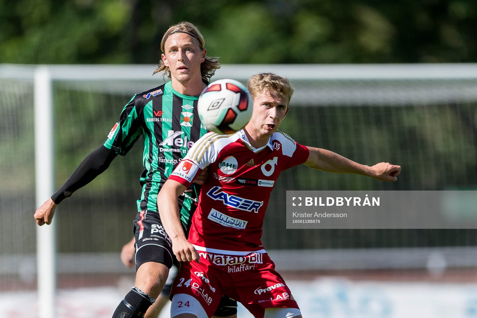 Varbergs Joakim Lindner och Degerfors Ludvig Fritzson
