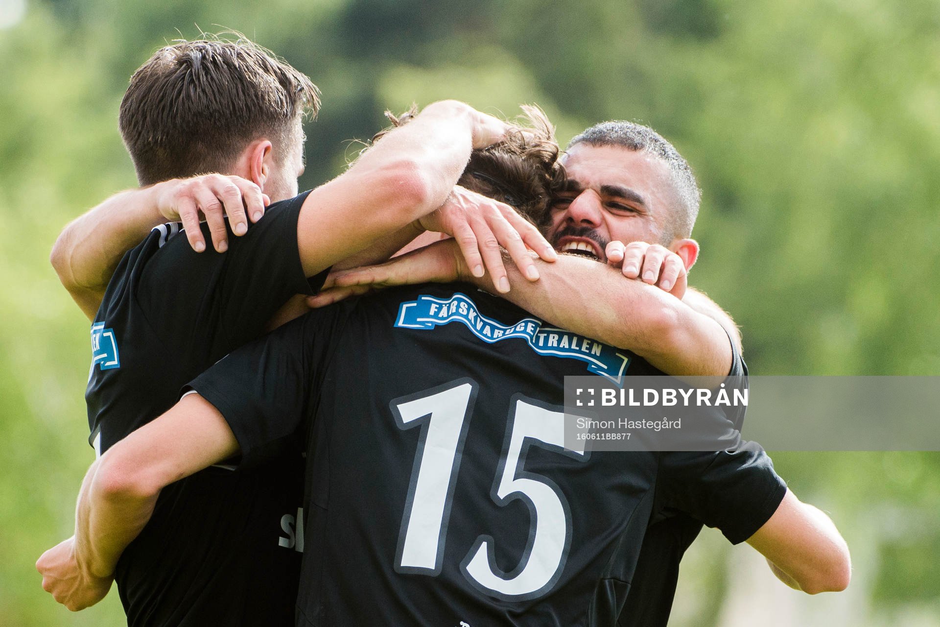 Carlstads spelare jublar