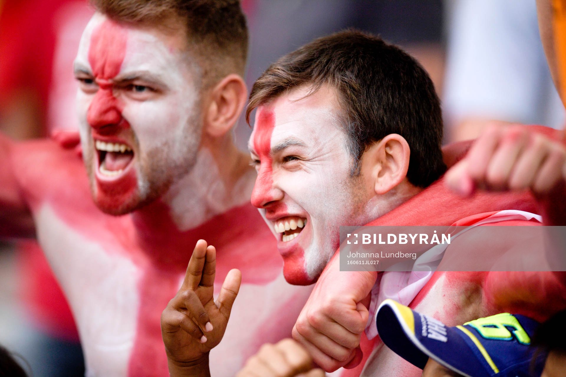 Englands supportar