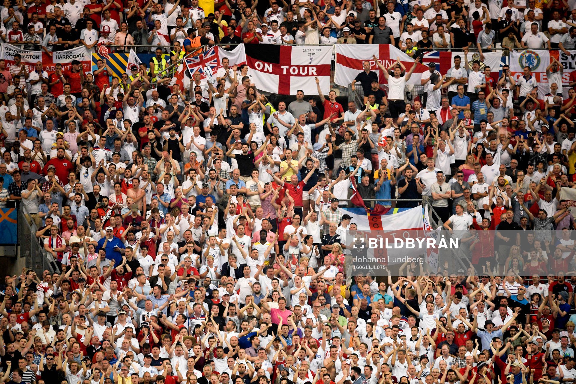 Englands fans