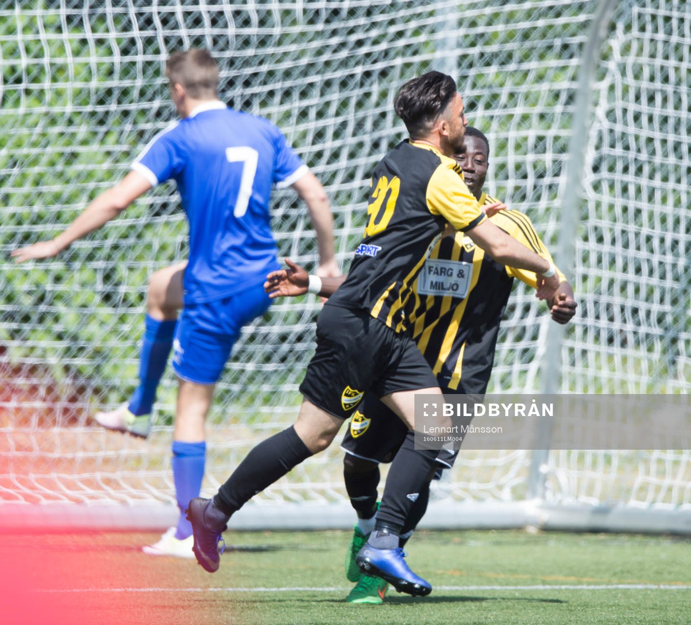 IFK Hässleholms Florent Stagova gör 0-1