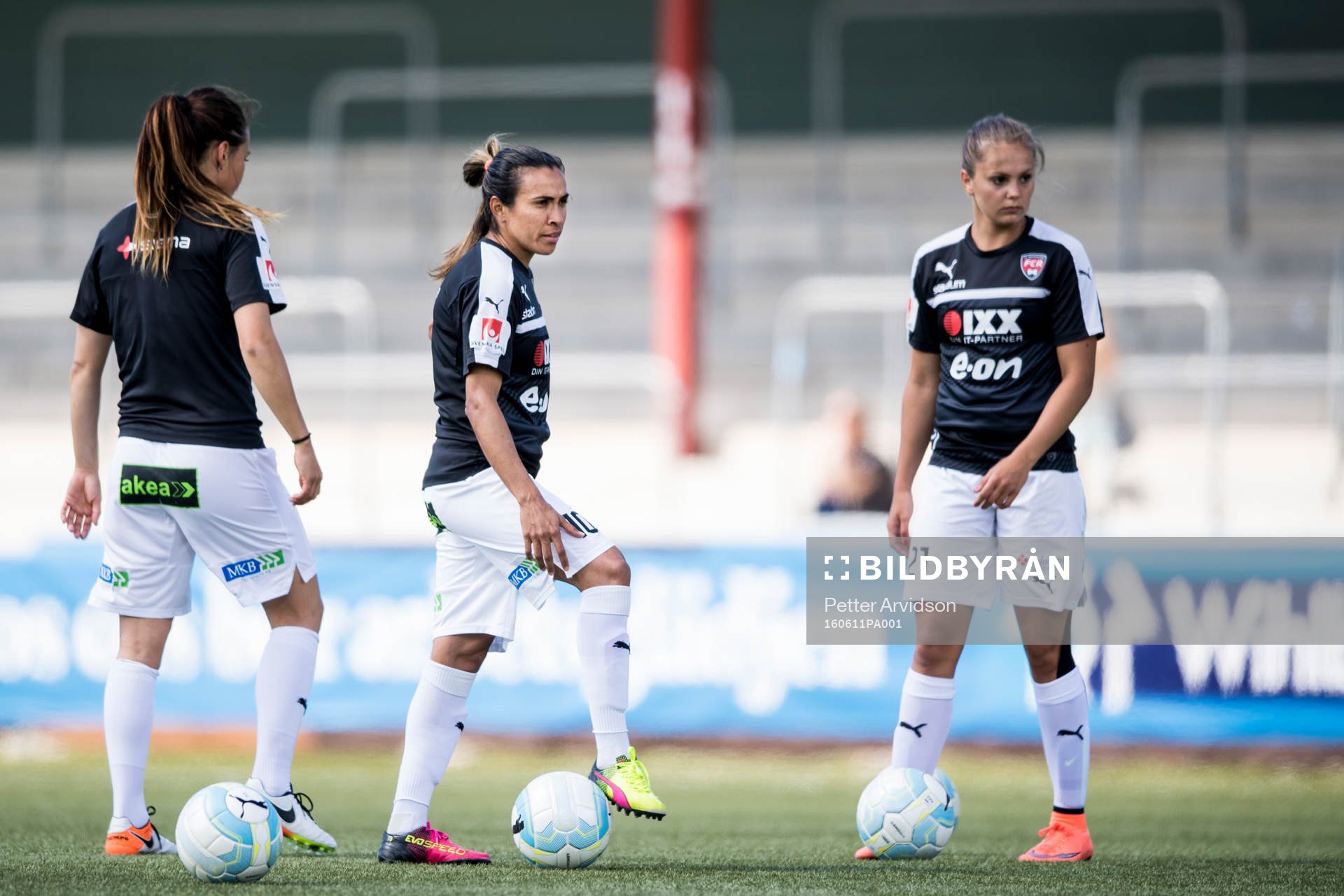 Rosengårds Marta Viera Da Silva och Lieke Martens