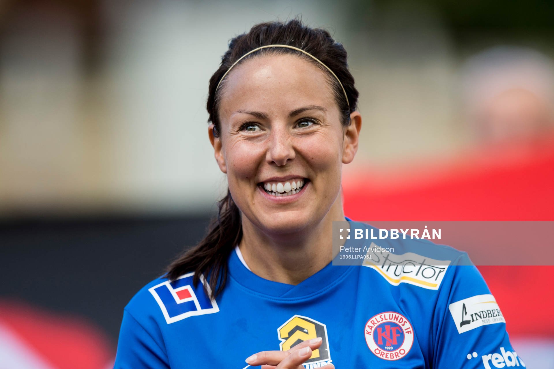Örebros målvakt Carola Söberg
